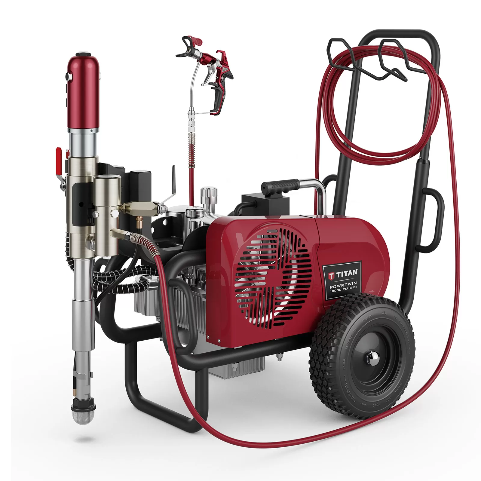 airless eléctrico hidráulica titan powrtwin 12000 plus