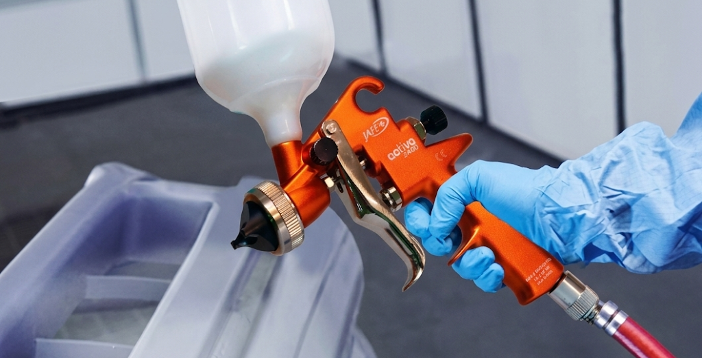 Pintura Aerográfica con Pistolas en la Industria